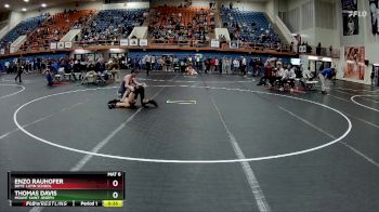 106 lbs Cons. Round 2 - Enzo Rauhofer, Boys` Latin School vs Thomas Davis, Mount Saint Joseph