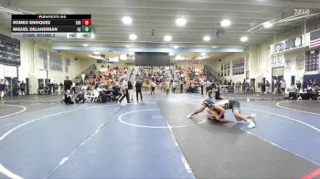 157 lbs Cons. Round 2 - Romeo Enriquez, Servite vs Miguel DeLaHerran, La Quinta