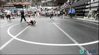 61 lbs Consi Of 8 #2 - Stetson Koch, Duncan Demon Wrestling vs Cayson Chappell, Shelton Wrestling Academy