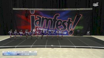 Rebelz Cheer - Lady Revs [2025 L5 Evaluation (Cheer) Day 1] 2025 JAMfest San Antonio Classic