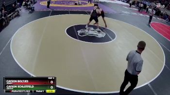 Quarterfinal - Cayson Boltjes, Sidney vs Cayson Schlotfeld, Gretna