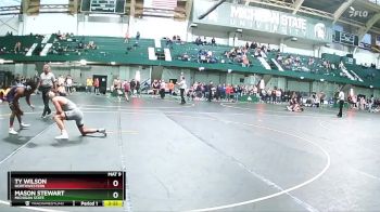 157 lbs Cons. Semi - Mason Stewart, Michigan State vs Ty Wilson, Northwestern