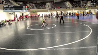 60 lbs Finals (8 Team) - Collin Quam, NLS (New London/Spicer) vs Matthew Walsh, Greenbush