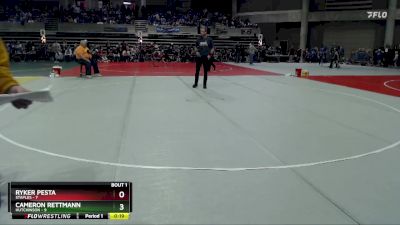 70 lbs Semis (4 Team) - Jonah Becker, Staples vs Joe Rettmann, Hutchinson