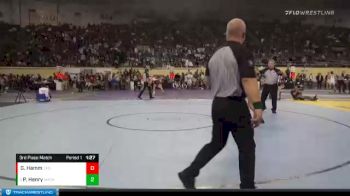 5A-182 lbs 3rd Place Match - Parker Henry, MacArthur vs Gage Hamm, Coweta Public School