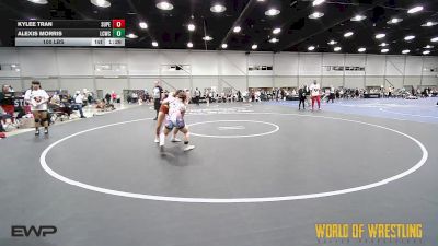 100 lbs Rr Rnd 4 - Kylee Tran, Super Girls 7-12 vs Alexis Morris, Lost City Wrestling Club