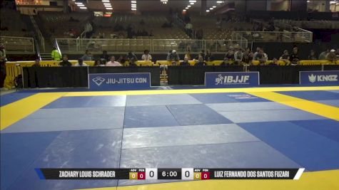 Zachary Louis Schrader vs Luiz Fernando Dos Santos Fuzari 2025 Pan Jiu Jitsu IBJJF Championship