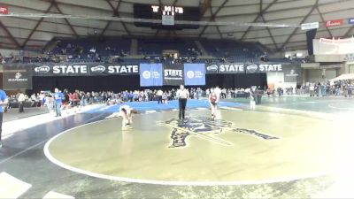 72 lbs Semifinal - Makella Taggart, White River Hornets Wrestling Club vs Maisie Elliott, Mat Demon Wrestling Club