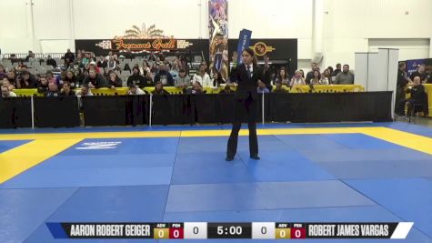 Robert James Vargas vs Aaron Robert Geiger 2024 World IBJJF Jiu-Jitsu No-Gi Championship