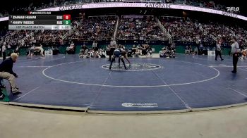 107 lbs 1st Place Match - Zainab Hijawi, South Central High School vs Khiry Reese, Rosewood