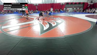132 lbs Round 3 (8 Team) - Evan Plue, FZ Wrestling Club B vs Bryce Mick, Pequot Lakes/Pine River-Backus