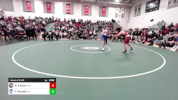 285 lbs Consi Of 8 #2 - Khamis Elsaid, Portsmouth vs Tyler Pavidis, Salem