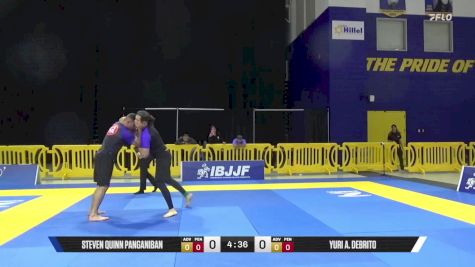 Yuri A. Debrito vs Steven Quinn Panganiban 2025 Pan IBJJF Jiu-Jitsu No-Gi Championship