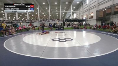 80 lbs Ellie Scharp, Indiana Gold vs Amelia Stafford, South Carolina