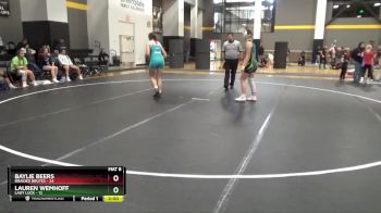 136 lbs Placement (4 Team) - Baylie Beers, Braided Brutes vs Lauren Wemhoff, Lady Luck