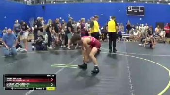 125 lbs Round 3 (6 Team) - Tom Banas, American Gladiators vs Drew Anderson, Untouchables White