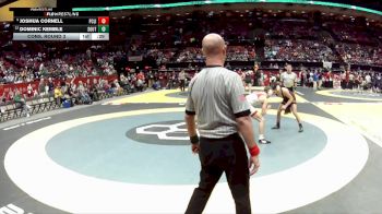 D3-126 lbs Cons. Round 3 - Dominic Kemble, Southeast vs Joshua Cornell, Port Clinton