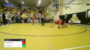 126-B lbs Consi Of 4 - Raylon Guatney, Grove vs Austin Fagan, Fort Gibson Youth Wrestling