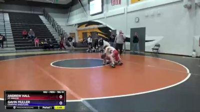 16U-8 lbs Rr2 - Gavin Muller, Caveman Wrestling vs Andrew Hall, St. Ansgar