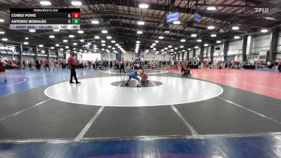 120 lbs Consi Of 32 #1 - Coreu Powe, AL vs Antonio Morales, FL