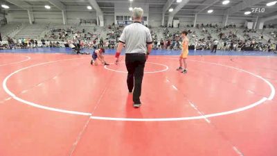 126 lbs Rr Rnd 2 - Logan Stewart, Average Joes - HSB vs Jack Hardy, Mat Warriors White HS - HSB