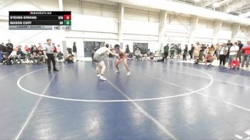 138 lbs Champ. Round 1 - Mason Cuff, Mountain Ridge vs Steven Strong, Springville