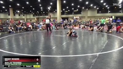 55 lbs Round 3 - Brody Rogers, Sepa vs Raylan Traweek, Techfall Wrestling Club