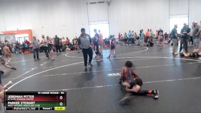 80 lbs Cons. Semi - Jeremiah Pitter, KC Elite Training Center vs Parker Stewart, West Wateree Wrestling Club