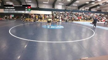 133 lbs Champ. Round 2 - Jager Corliss, Adrian vs Aj Orlando, Averett