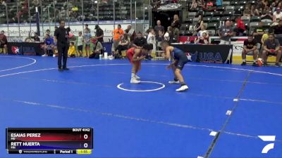 86 lbs Quarterfinal - Esaias Perez, MD vs Rett Huerta, MN