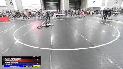 132 lbs Cons. Round 3 - Alvin Peterson, Somerset Wrestling vs Aidan Peters, Team Nazar