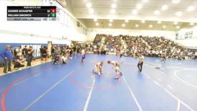 150 lbs Champ. Round 2 - Zander Schaefer, Clovis High vs William Smorick, Lake Forest