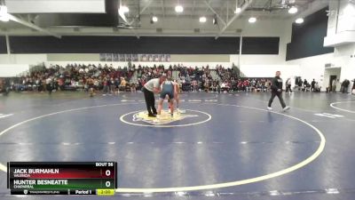 126 lbs Champ. Round 1 - Jack Burmahln, Valencia vs Hunter Besneatte, Chaparral