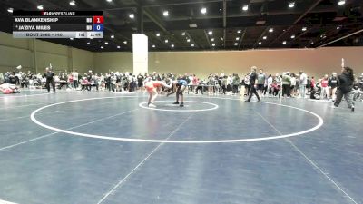 140 lbs 5th Place Match - Ava Blankenship, MO vs Ja'Ziya Miles, MO