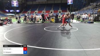 145 lbs 7th Place - Noah Howk-Erwin, Iowa vs Kawayran Vazquez, Florida