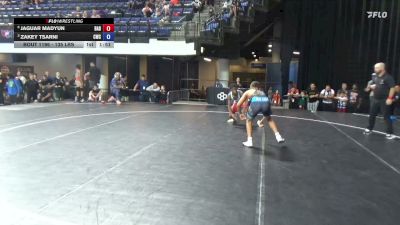 135 lbs Semis - Jaguar Madyun, Bay Area Dragons vs Zakey Tsarni, Capital Wrestling Club