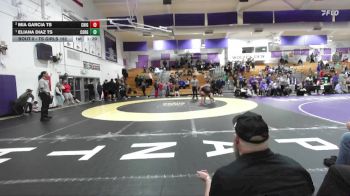 TS Girls 192 lbs 1st Place Match - Eliana Diaz TS, Corning Girls vs Mia Garcia TS, Chico Girls