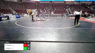 107 lbs Round Of 16 - Reese Dennis, Honesdale vs Cameron Baker, Burrell