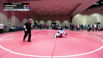 175 lbs Cons. Round 5 - James Capasso, New York vs Gavin Boyd, Pennsylvania