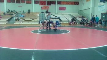 144 lbs Finals (2 Team) - Dash Ruddock, Wathena-Riverside HS vs Logan Courtois, Pomona-West Franklin HS