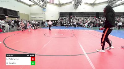 125-J lbs Semifinal - Logan Podany, Bitetto Trained Wrestling vs Dometrius Dorell, Dover Bandits