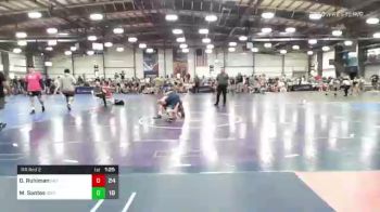 170 lbs Rr Rnd 2 - Delaney Ruhlman, Indiana Outlaws Black vs Manuel Santos, OMP Black