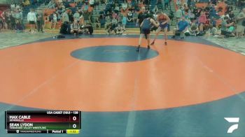 138 lbs Semifinal - Sean Lydon, Tennessee Valley Wrestling vs Max Cable, Sevierville