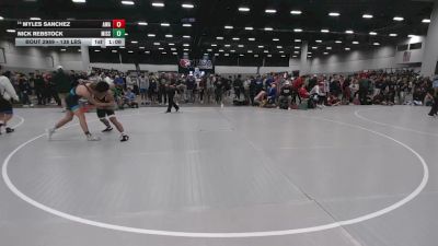 138 lbs Champ. Rd Of 64 - Nick Rebstock, Missouri vs Myles Sanchez, AMDG Wrestling Academy