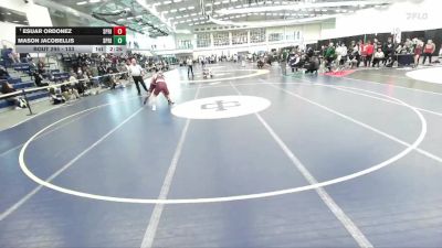 133 lbs Cons. Round 5 - Mason Jacobellis, Springfield vs Esuar Ordonez, Springfield