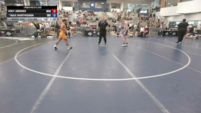 113 lbs Champ. Rd Of 16 - Joey Jimenez, Nyssa vs Max Hartvigsen, Champions Wrestling Club