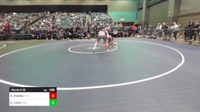 190 lbs Round Of 32 - Elijah Hawes, Layton vs Estevan Loya, Mullen