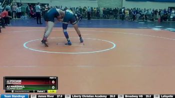 3 - 175 lbs Quarterfinal - AJ Marshall, Culpeper County vs JJ Pociask, Christiansburg