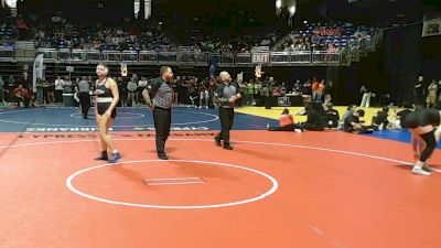 5A 190 lbs Cons. Round 1 - Madison Lee James, Melissa vs Gabriela Knight, Comal Smithson Valley