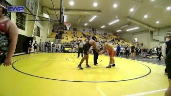 285-B lbs Consolation - Carson Martinez, Fort Gibson Youth Wrestling vs Kyndryk Carey, Tahlequah Wrestling Club